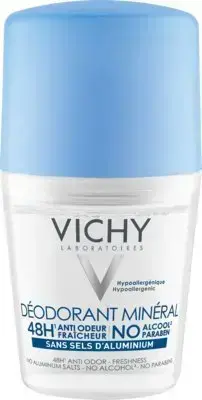 Vichy 48 tunni alumiiniumisoolavaba mineraaldeodorant roll-on 50ml