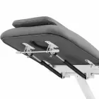 Łóżko stół kosmetyczny do masażu elektryczny 1 silnik 200 kg LILLE - szary Foto 4