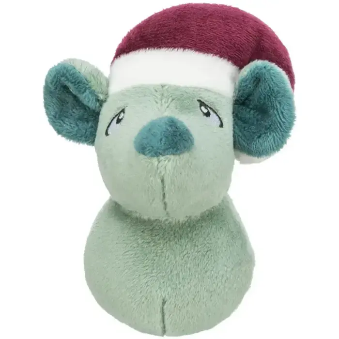 Rotaļlieta kaķiem - Trixie Xmas mouse, plush, catnip, 11 cm