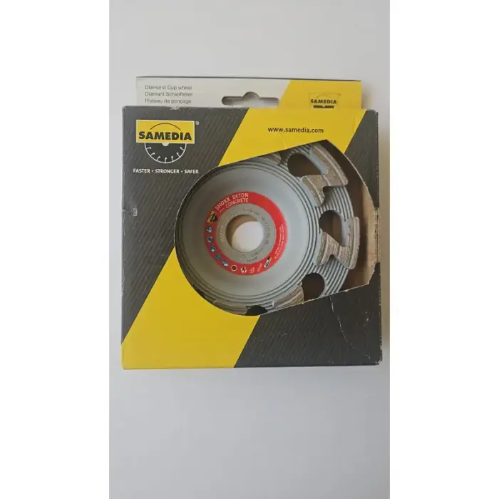 Samedia SHOXX Z U5 125 x 22,23 mm dimanta kausveida disks do betonu