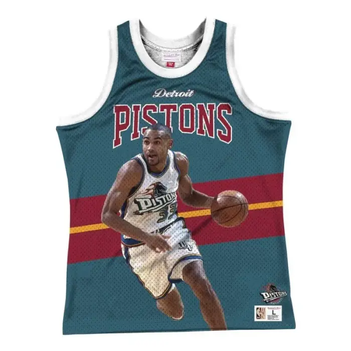 Mitchell & Ness NBA Detroit Pistons Grant Hill Tank Top, size XXL