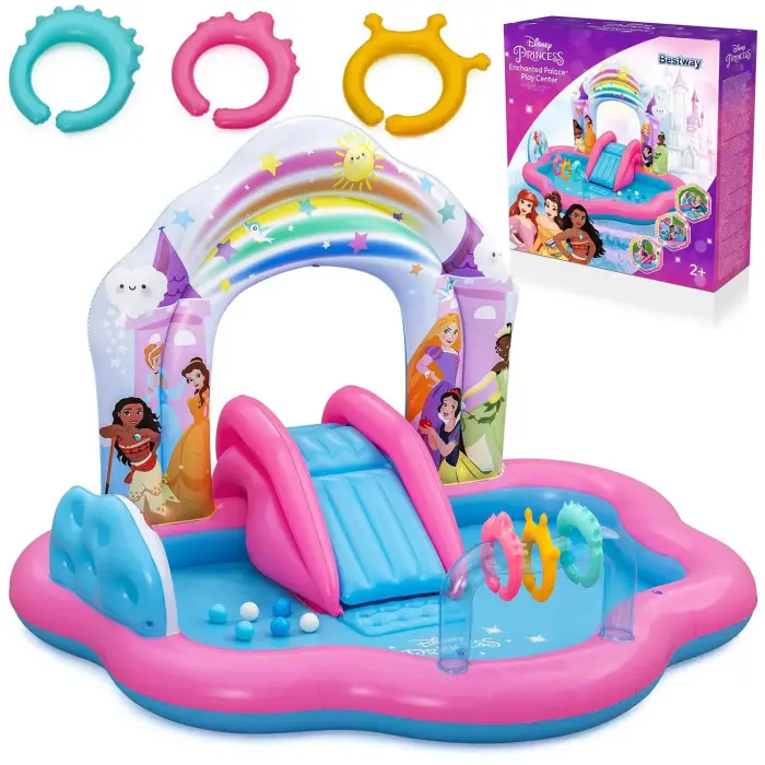Bestway 53175 Disney Princess Inflatable Play Center 221 x 193 x 140 cm