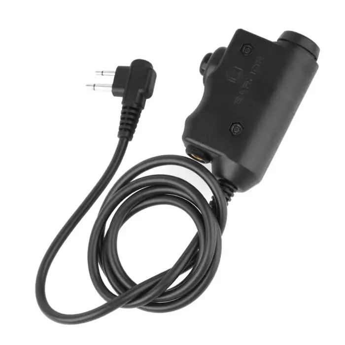 Earmor M51 PTT militārā standarta versija – Motorola 2-pin – M51-M2