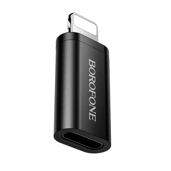 Borofone BV26A USB-C на Lightning адаптер – чёрный