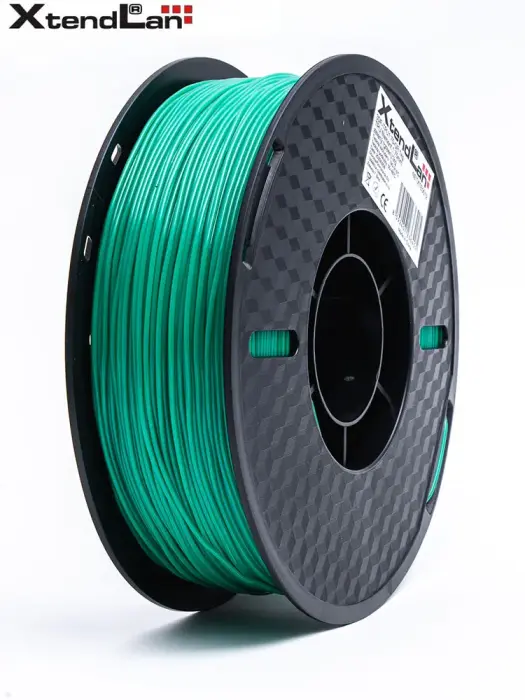 XtendLAN TPU filaments 1,75mm průhledný zaļš 1kg