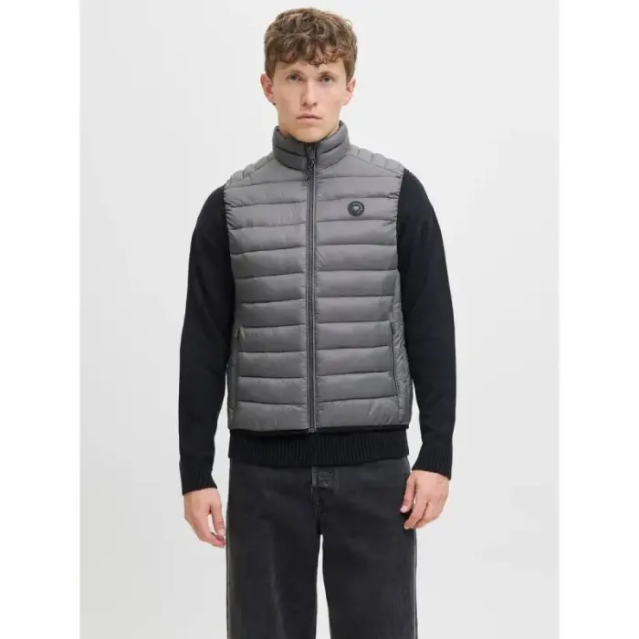 Jack&Jones Vīriešu veste JJEBRADLEY LIGHT BODYWARMER COLLAR NOO 12280973 CASTLEROCK, izmērs M