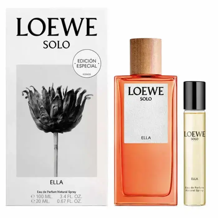 Loewe Solo Ella парфюмерная вода спрей 100мл, набор из 2 предметов