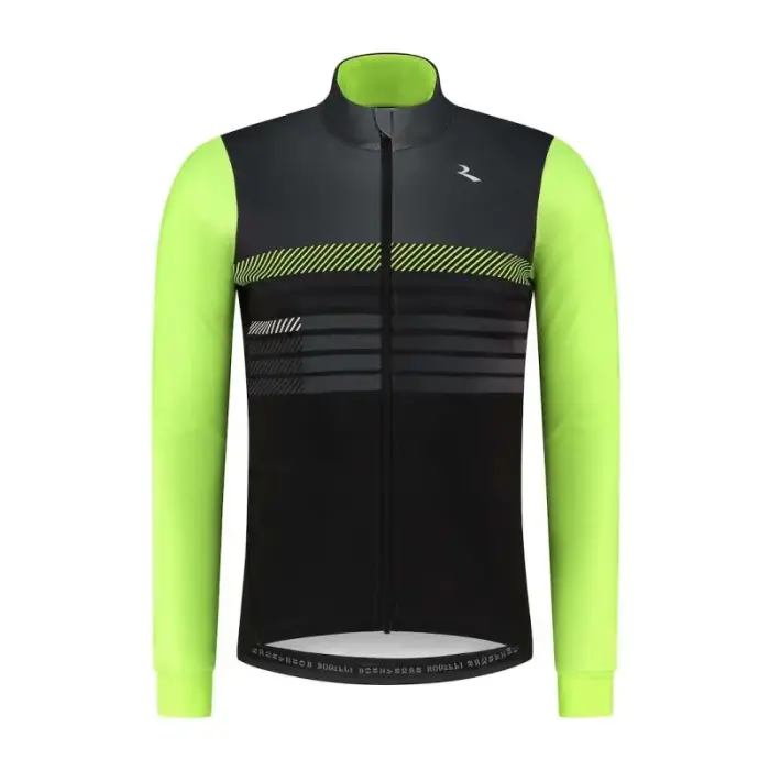 Rogelli winter jacket STRYDE fluor L