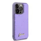 Guess Sequin Script Logo vāks iPhone 14 Pro Violets — Foto 3