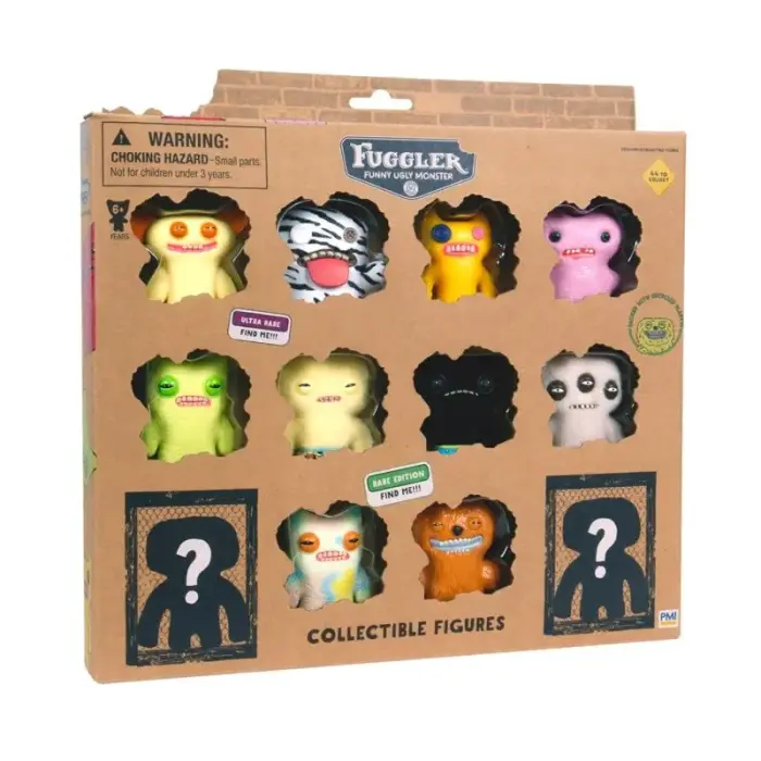 FUGGLER S1 Collectible Figures, 12-Pack, Deluxe Box B