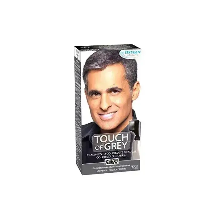 Just For Men Touch Of Grey Brūni melna matu krāsa 40g