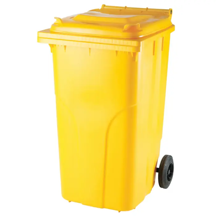 EUROPLAST Waste Bin 240L - Yellow