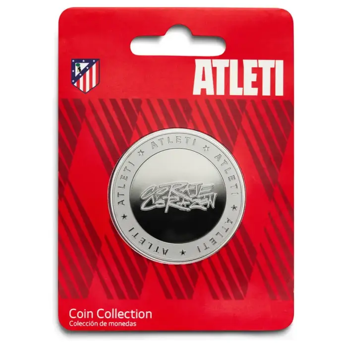 Atletico de Madrid Courage and Heart монета