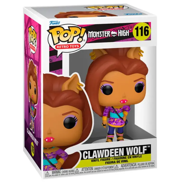 Funko POP kujuke Monster High Clawdeen