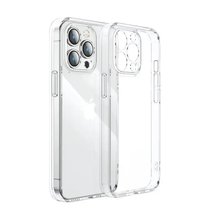 Fusion Precise Case 2mm Silicone Case for Apple iPhone 14, Transparent
