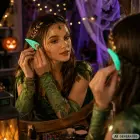 Artificial gnome elf ears glowing — Photo 11