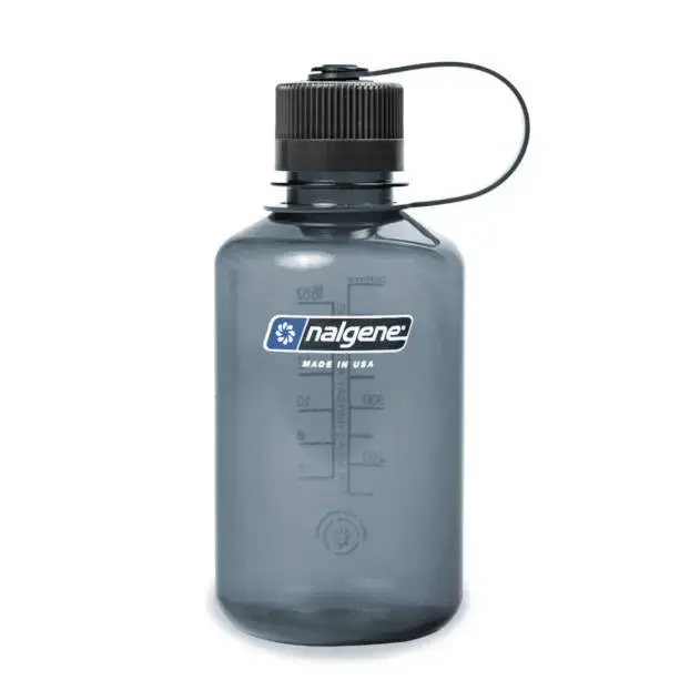 Nalgene 16 oz siauros angos Sustain sporto butelis 620 ml - Pilkas