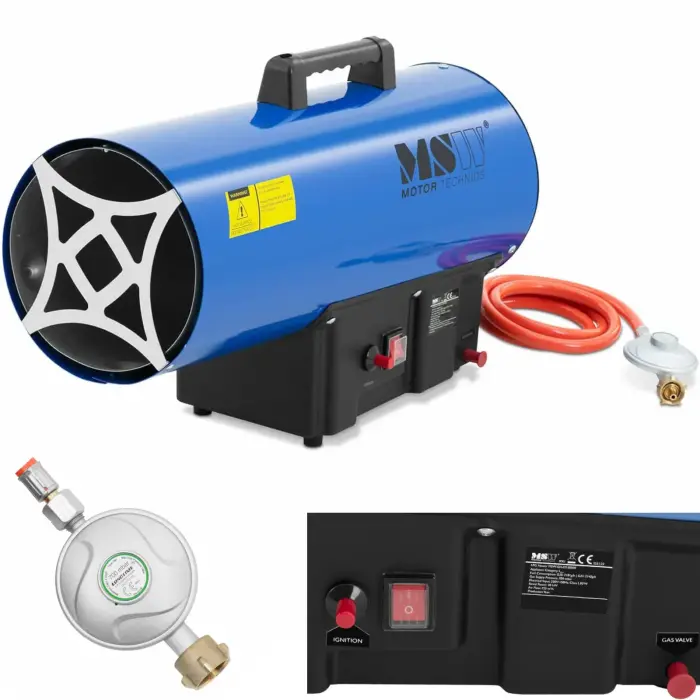 Gas construction fan heater up to 310 m2 30000 W