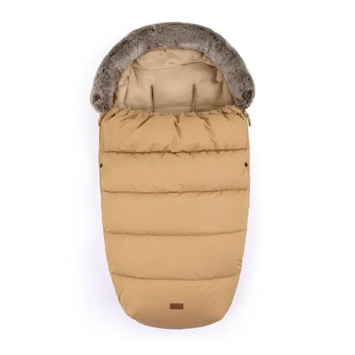 PETITE&MARS Comfy 4-in-1 Winter Stroller Footmuff, Caramel