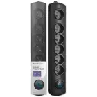 Qoltec Surge protector | 6 sockets | 1.8m | Black — Photo 1