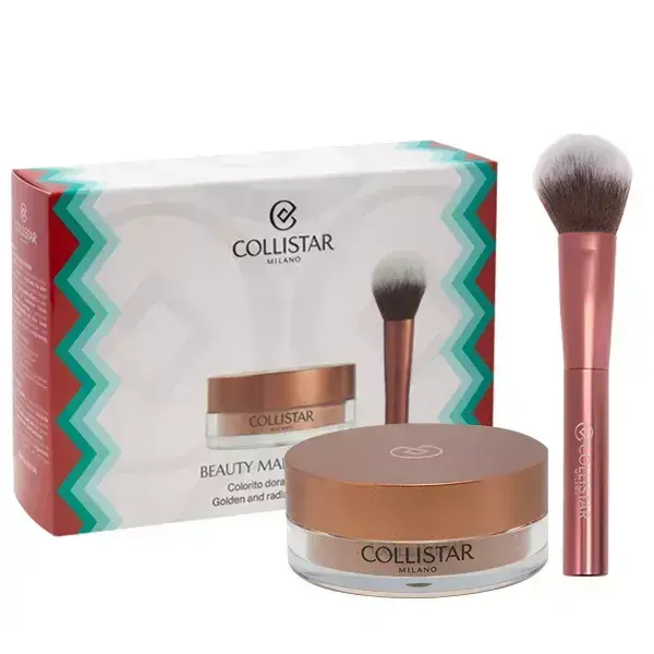 Set Collistar Magica Loose Bronzing Powder 10g + Brush