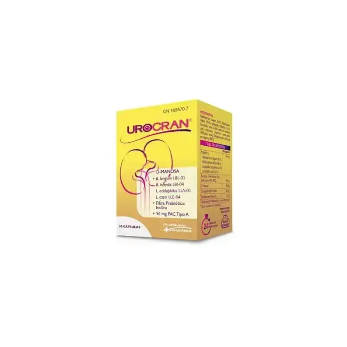 Pusquampharma Urocran 30 kapsulės