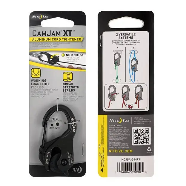 Nite Ize CamJam XT aliumininis virvės itempėjas