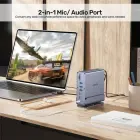 Unitek DisplayLink 4K Universal Docking Station x3 — Foto 16