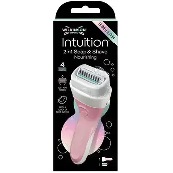 Wilkinson Sword Soap and Shave Nourishing 2in1 – Toitev raseerija koos seebiga + 1 tera