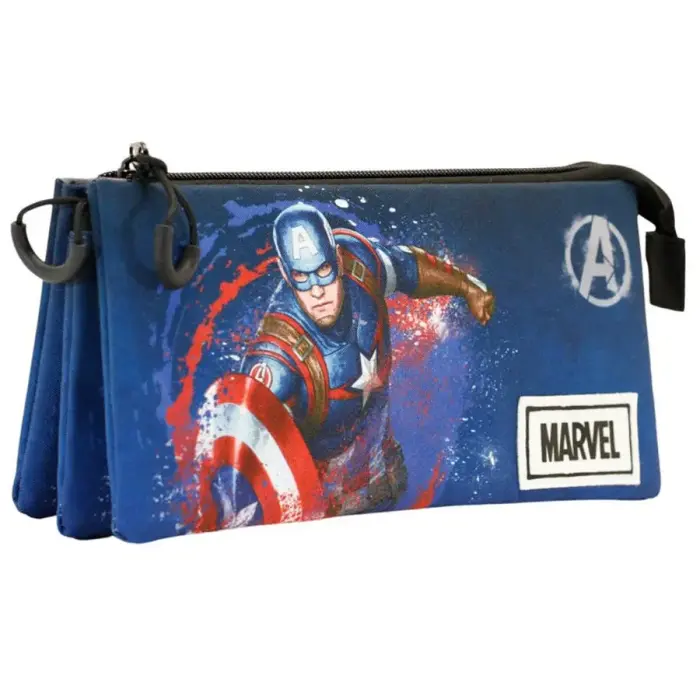 Marvel Captain America täielik kolmekordne pinal