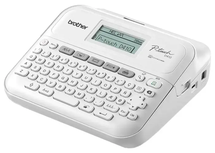 BROTHER spausdintuvas savaiminio klijavimosich štítků Brother PT-D410VP / 18mm / USB / bat. provoz / kufr