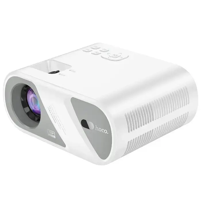 Projector HD Ready Hoco Wi-Fi Bluetooth 720P DT1 white Photo