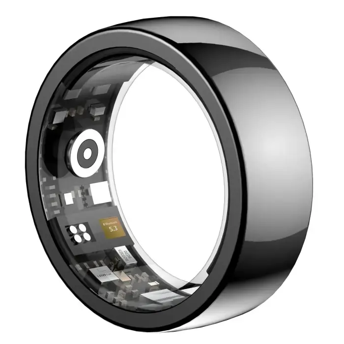 Riversong smart ring Trinity black SR01 size 7 diameter inside 17mm Photo
