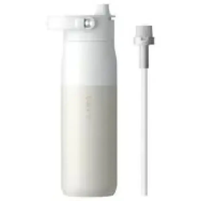 LARQ Bottle Swig Top – Insulated Bottle with Straw 680 ml (Granite White)