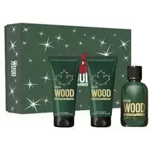 Green Wood Kinkekomplekt EDT 100 ml, dušigeel 100 ml ja habemeajamisjärgne palsam 100 ml