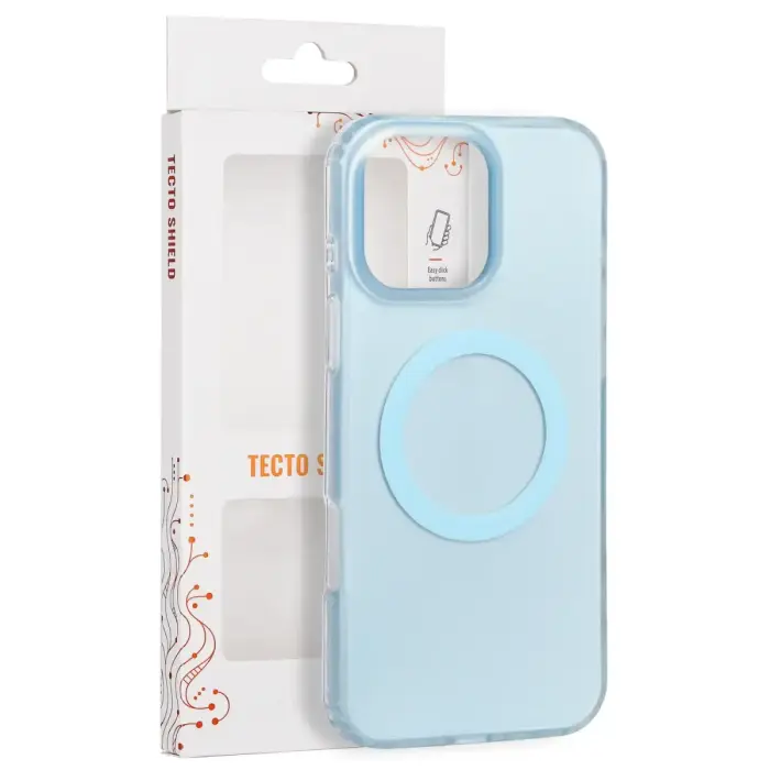 Tecto Shield Mistiq Mag vāks iPhone 16 Pro Max 6,9" zils