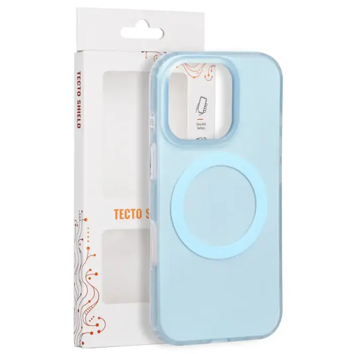 Tecto Shield Mistiq Mag vāks iPhone 16 Pro 6.3" zils