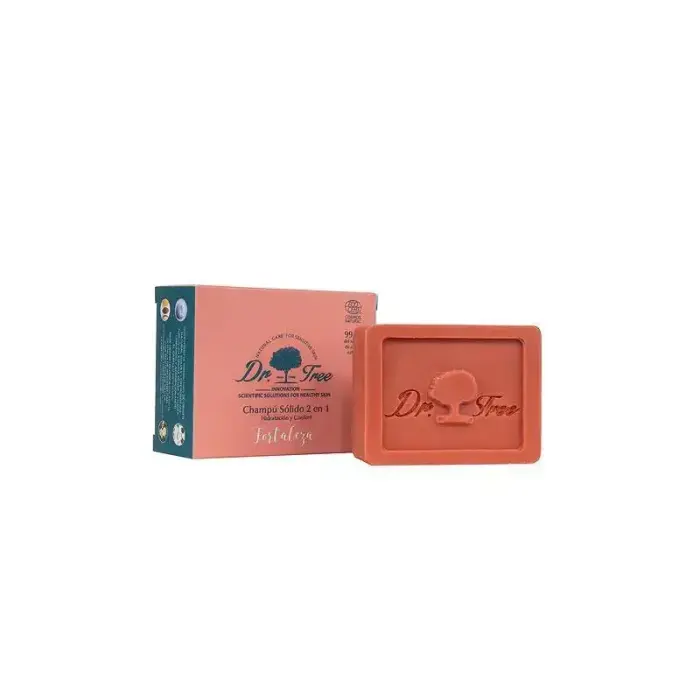Dr. Tree Fortaleza Solid 2-in-1 Shampoo, 75g