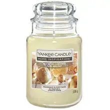 Yankee Candle Home Inspiration Candle Glistening Christmas 104.0g