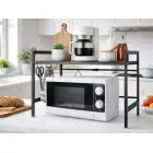 Microwave oven rack adjustable kitchen shelf — Photo 8