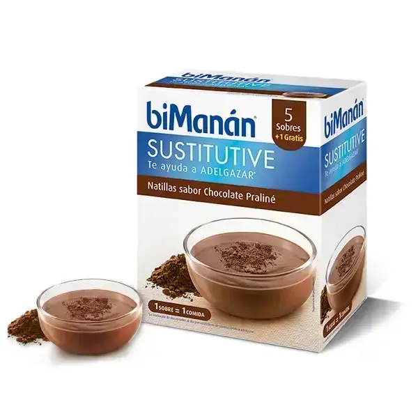 Bimanán maisto pakaitalas – pralinė kremas, 5 vnt.