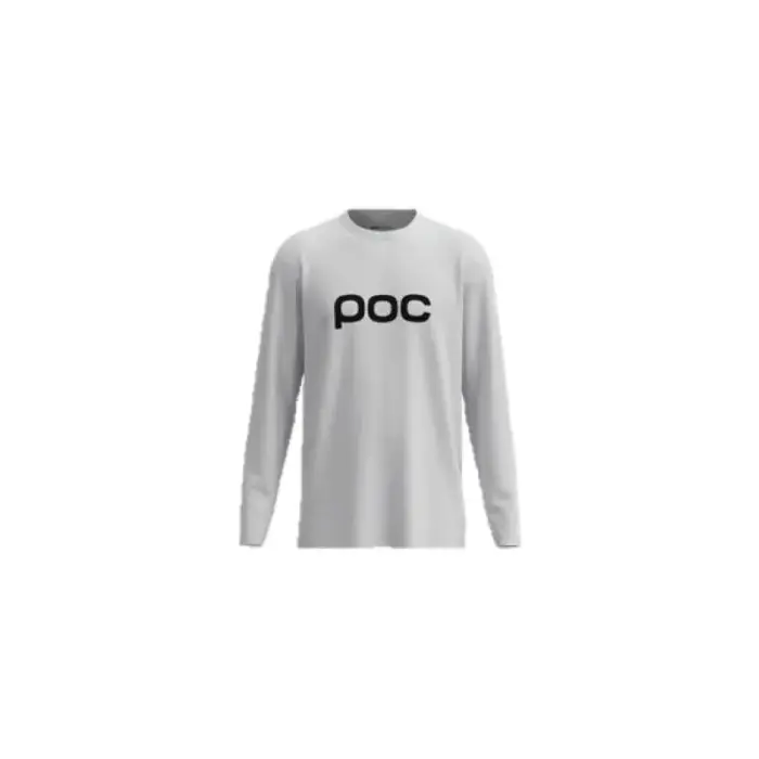 POC L/S Tee white, size L