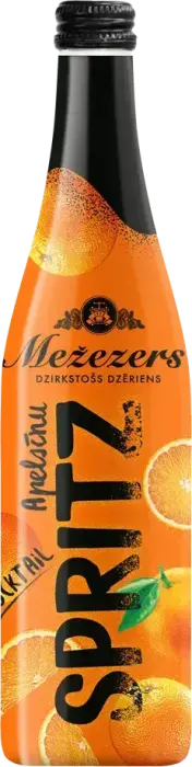 Non-alcoholic carbonated drink ORANGE SPRITZ, Mežezers 0.5l