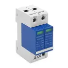 Qoltec DC surge protector arrester| 2P | 1000V | T2 | C Foto 1