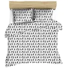 Bedding set 160x200 cm, Cats pattern — Photo 1