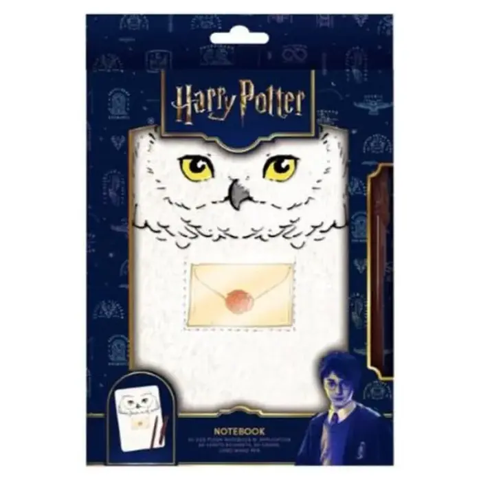 Harry Potter Hedwig A5 klade + pildspalva