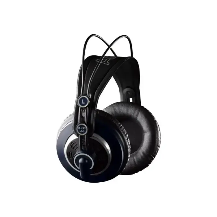 AKG K240 MKII - Studijas austiņas, virsū ausīm, daļēji atvērtas