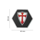 Recte Faciendo Shield Rubber Patch — Photo 4