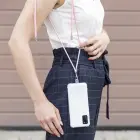 Universal neck strap for phones navy blue Фото num