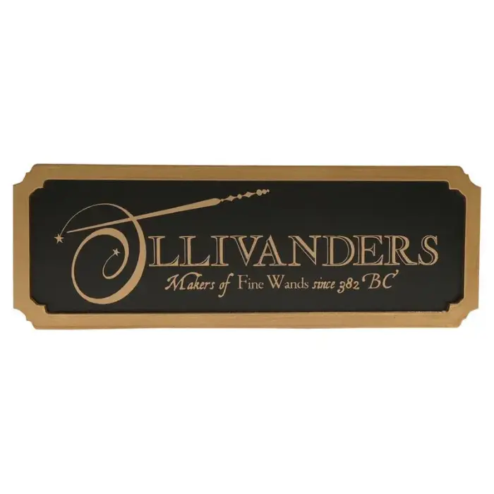Harry Potter Ollivanders sign